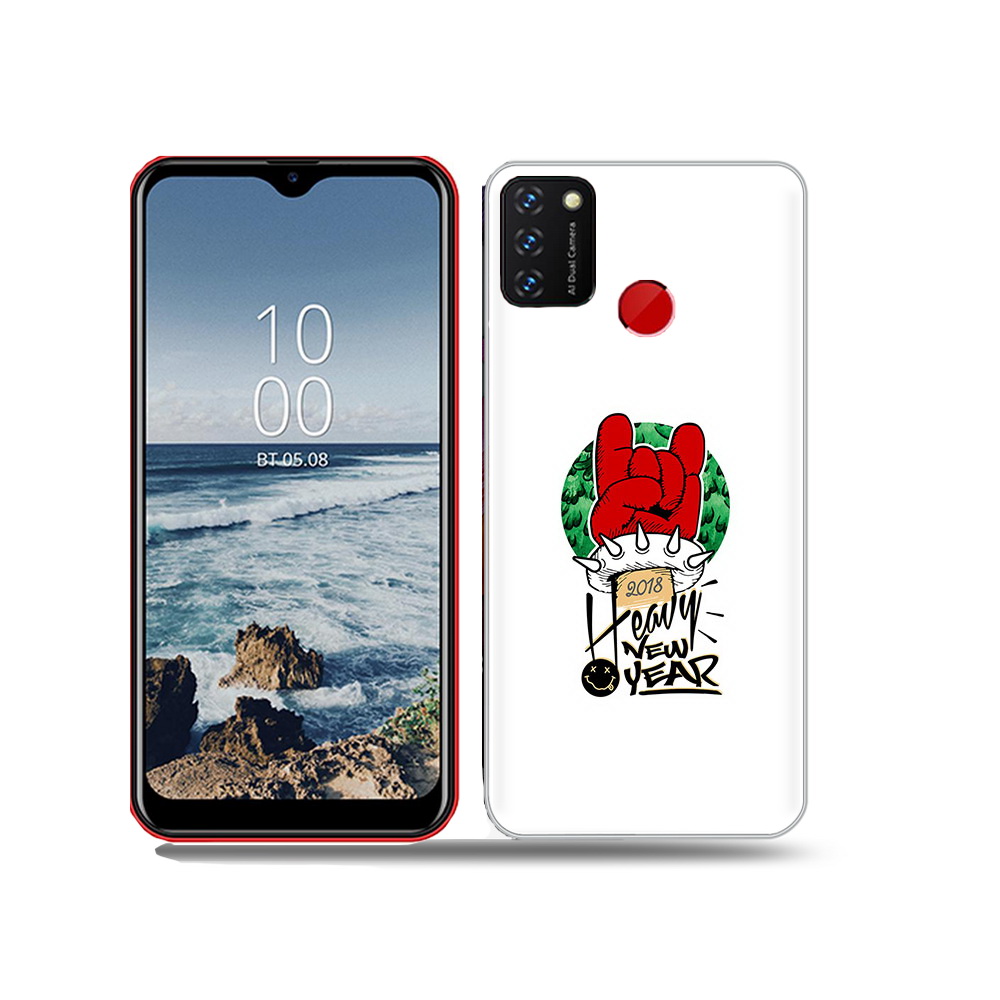 Чехол MyPads Tocco для BQ 6631G Surf Гангстер новый год