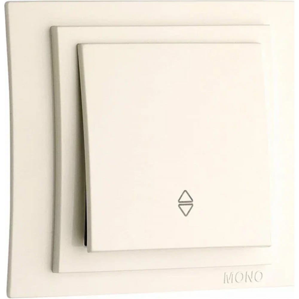 

MONO ELECTRIC Larissa Выкл. 1 кл. прох. Слоновая Кость 103-010125-109