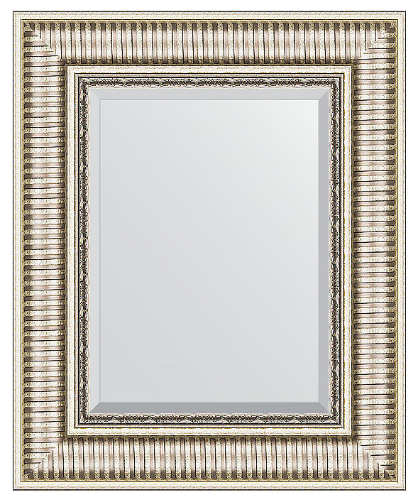 

Зеркало в раме 48x58см Evoform BY 1370 серебряный акведук, Серебристый, BY 1370
