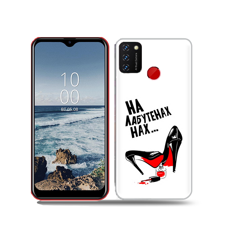 

Чехол MyPads Tocco для BQ 6631G Surf на лабутенах, Прозрачный, Tocco