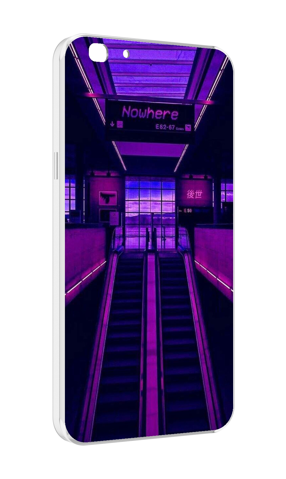 

Чехол MyPads фиолетовый эскалатор для Oppo A77/F3 (2017 год), Прозрачный, Tocco