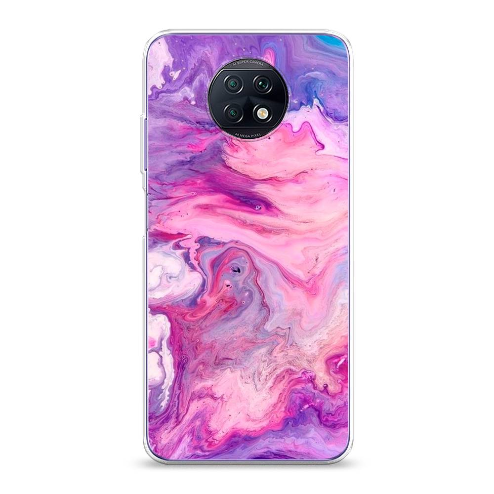 

Чехол на Xiaomi Redmi Note 9T "Нежно-розовая абстракция", Розовый, 39650-3