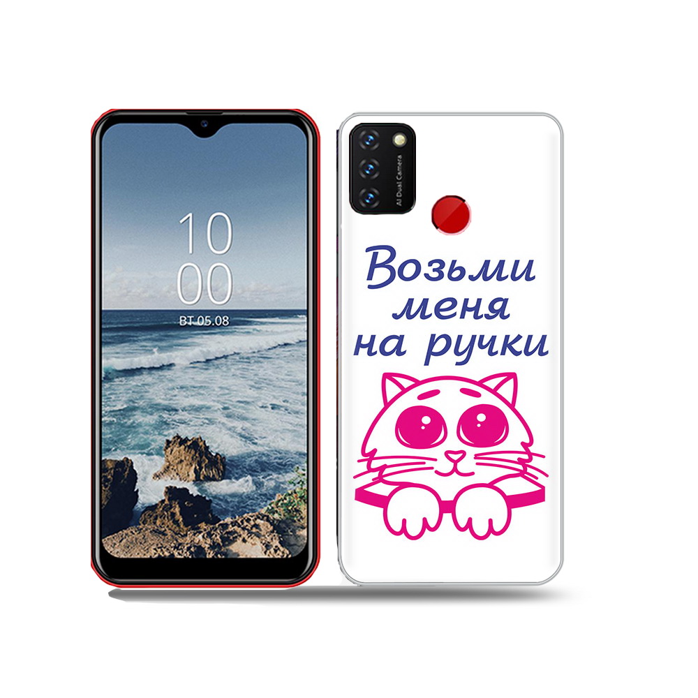 

Чехол MyPads Tocco для BQ 6631G Surf мяу, Прозрачный, Tocco