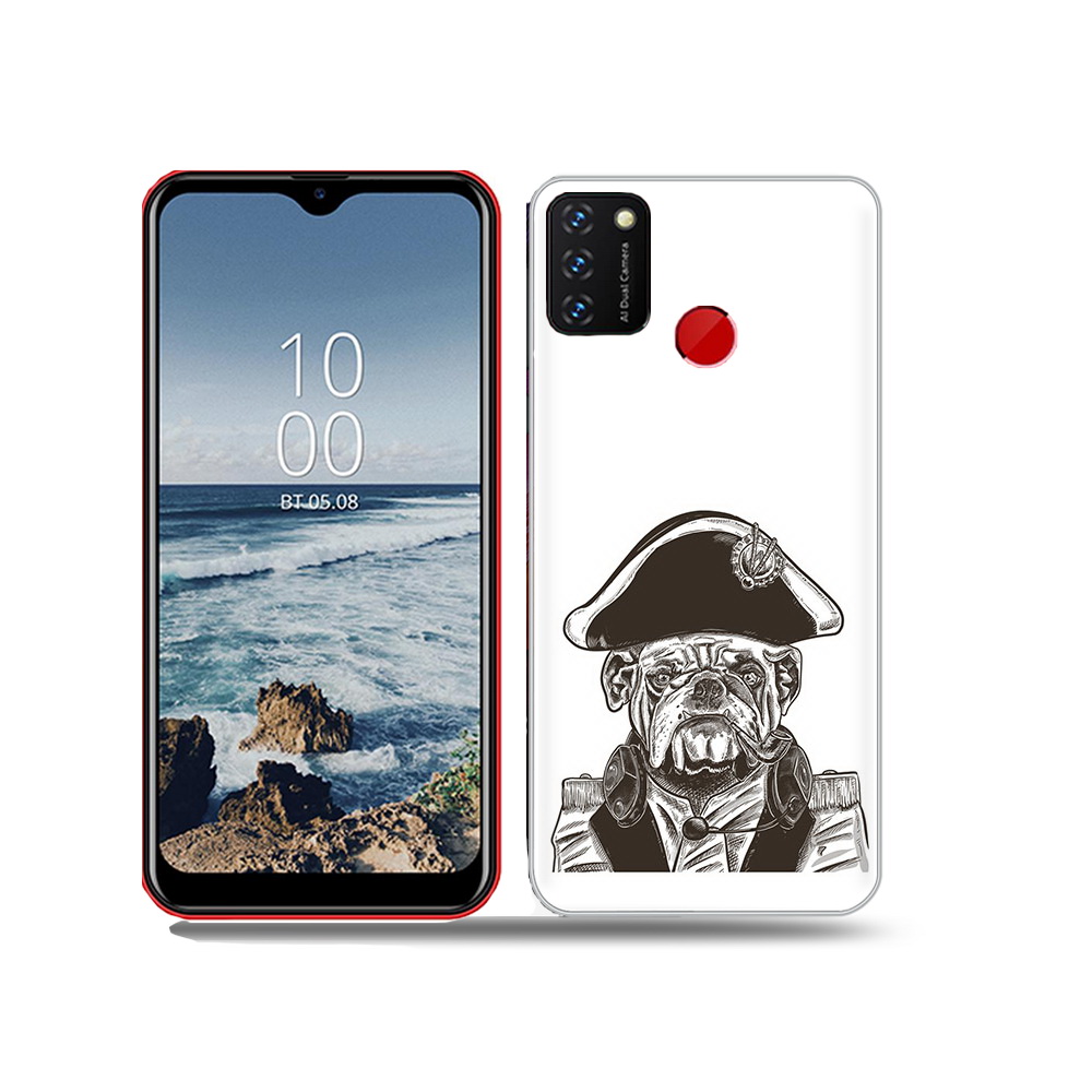 

Чехол MyPads Tocco для BQ 6631G Surf мопс генерал, Прозрачный, Tocco