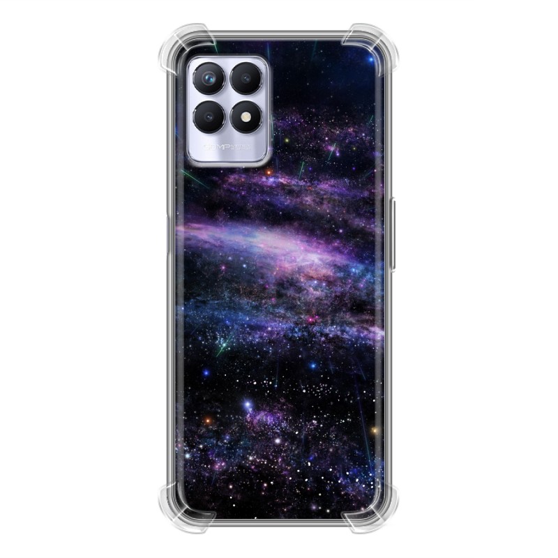 фото Силиконовый с усиленными углами чехол для realme 8i/narzo 50 звезды 100gadgets
