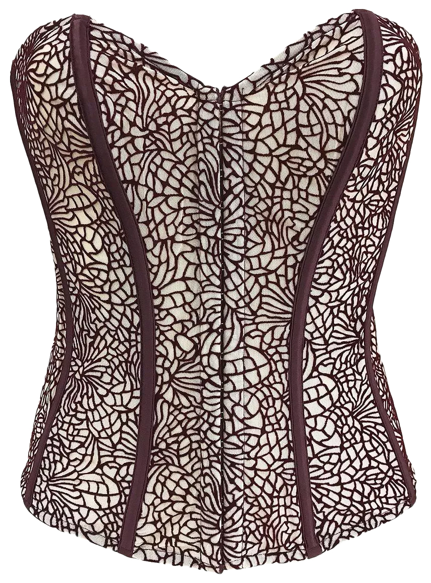 

Сексуальный корсет Maidenform из флокированной сетки бордовый L, Фиолетовый, Сексуальный корсет из флокированной сетки
