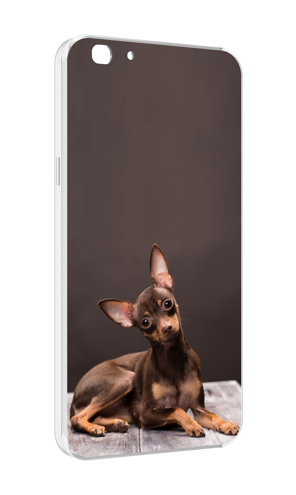 

Чехол MyPads тои терьер для Oppo A77/F3 (2017 год), Прозрачный, Tocco