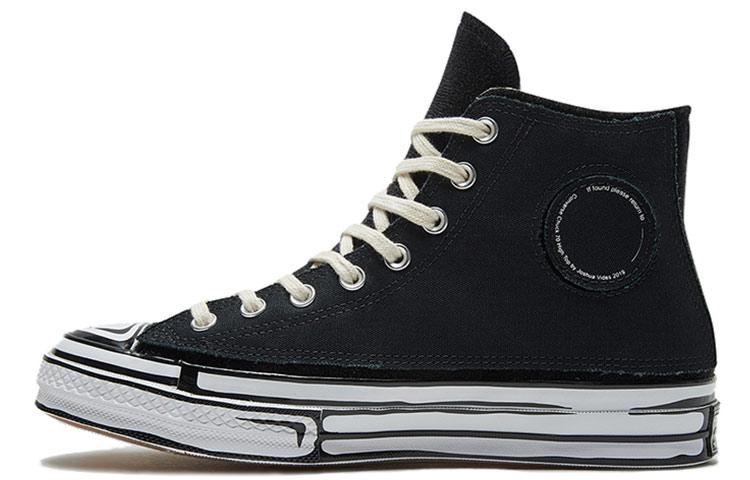 

Кеды унисекс Converse Joshua Vides Chuck Taylor All Star 1970s Hi черные 37.5 EU, Черный, Joshua Vides x Converse Chuck Taylor All Star 1970s Hi