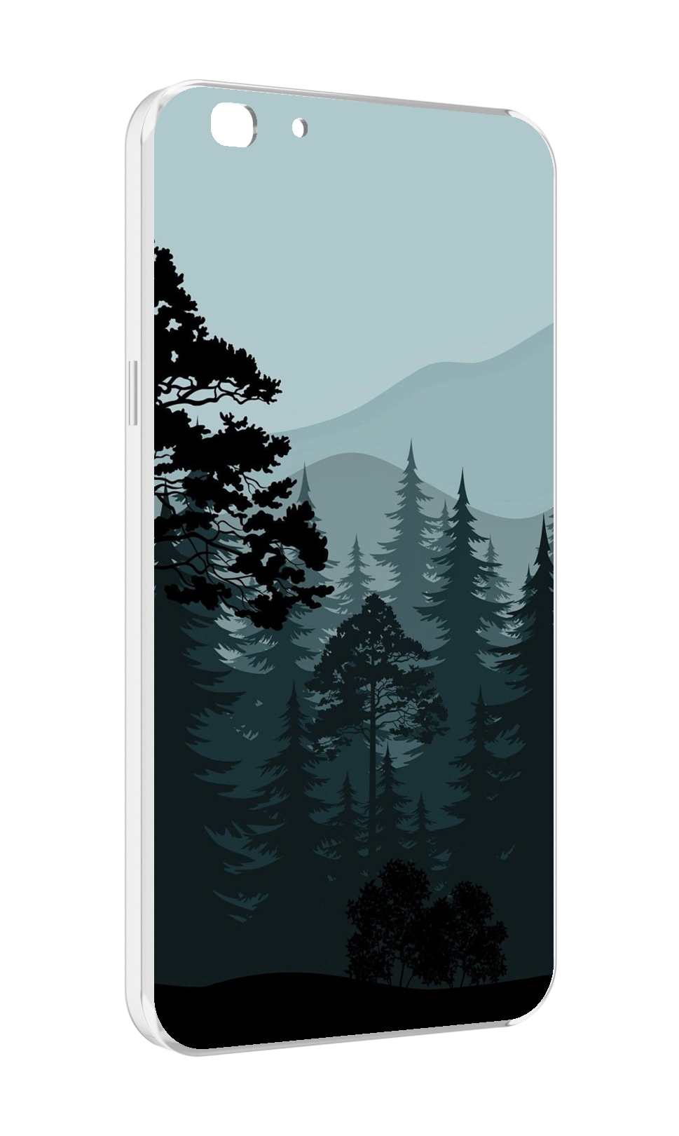 

Чехол MyPads темный лесочек для Oppo A77/F3 (2017 год), Прозрачный, Tocco