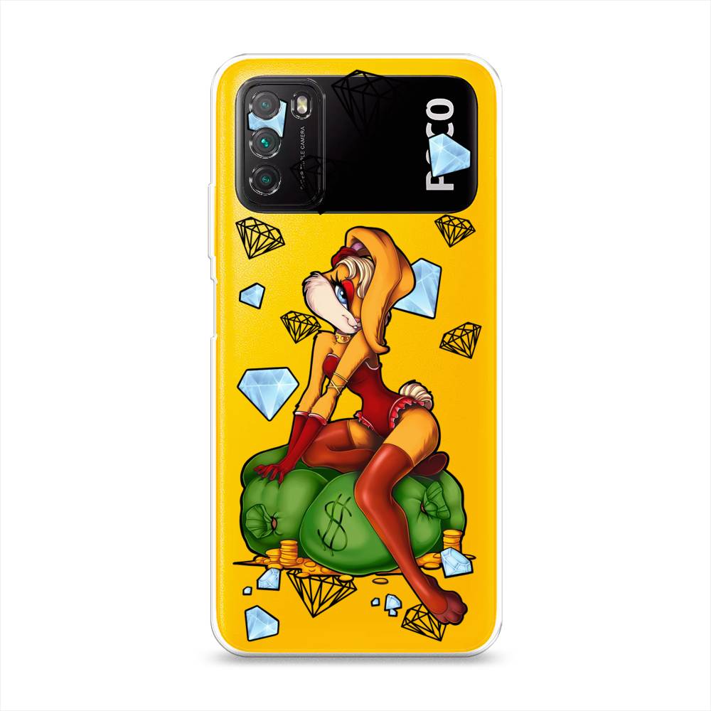 

Чехол на Xiaomi Poco M3 "Лола Банни с бриллиантами", Красный;оранжевый;зеленый, 39550-6