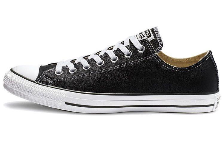 

Кеды унисекс Converse Chuck Taylor All Star Leather Low Top черные 38 EU, Черный, Chuck Taylor All Star Leather Low Top