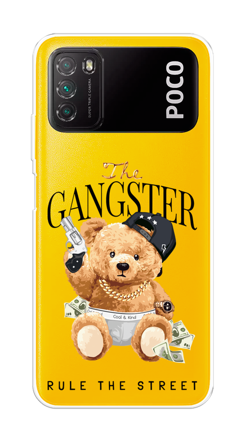 

Чехол на Xiaomi Poco M3 "The Gangster", Бежевый;серый;черный, 39550-6