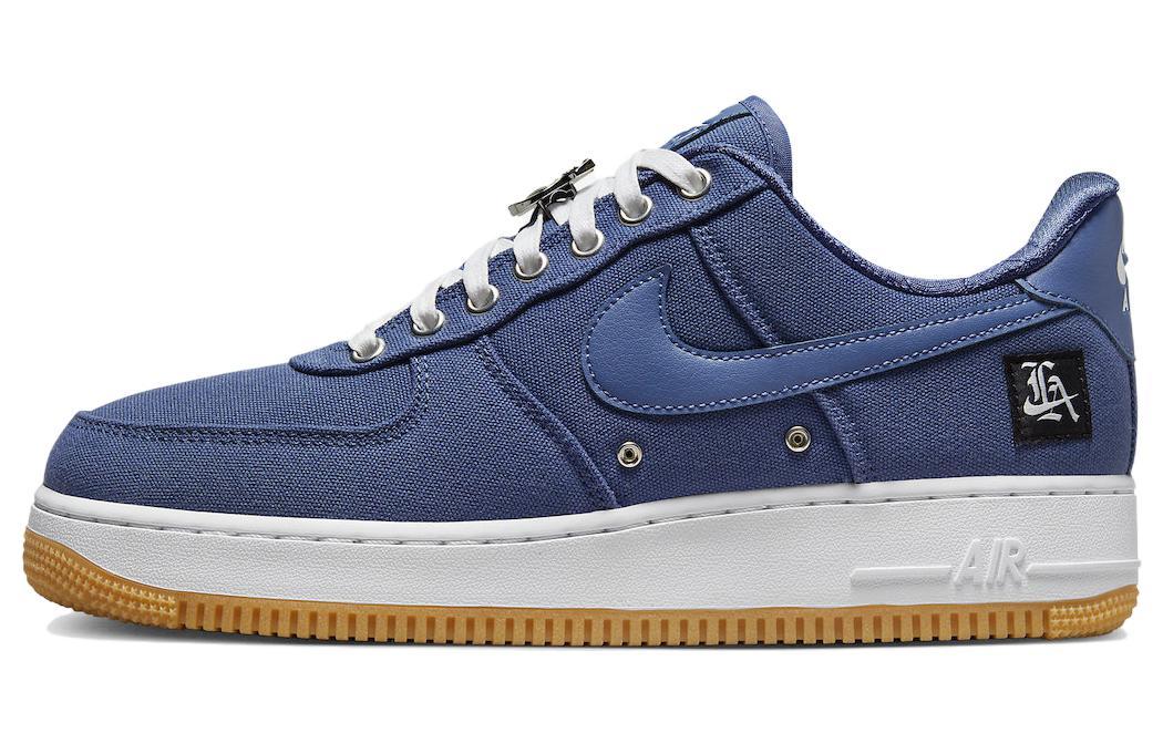 

Кеды унисекс Nike Air Force 1 Nike Coast-Los Angeles синие 45 EU, Синий, Air Force 1 Nike Coast-Los Angeles