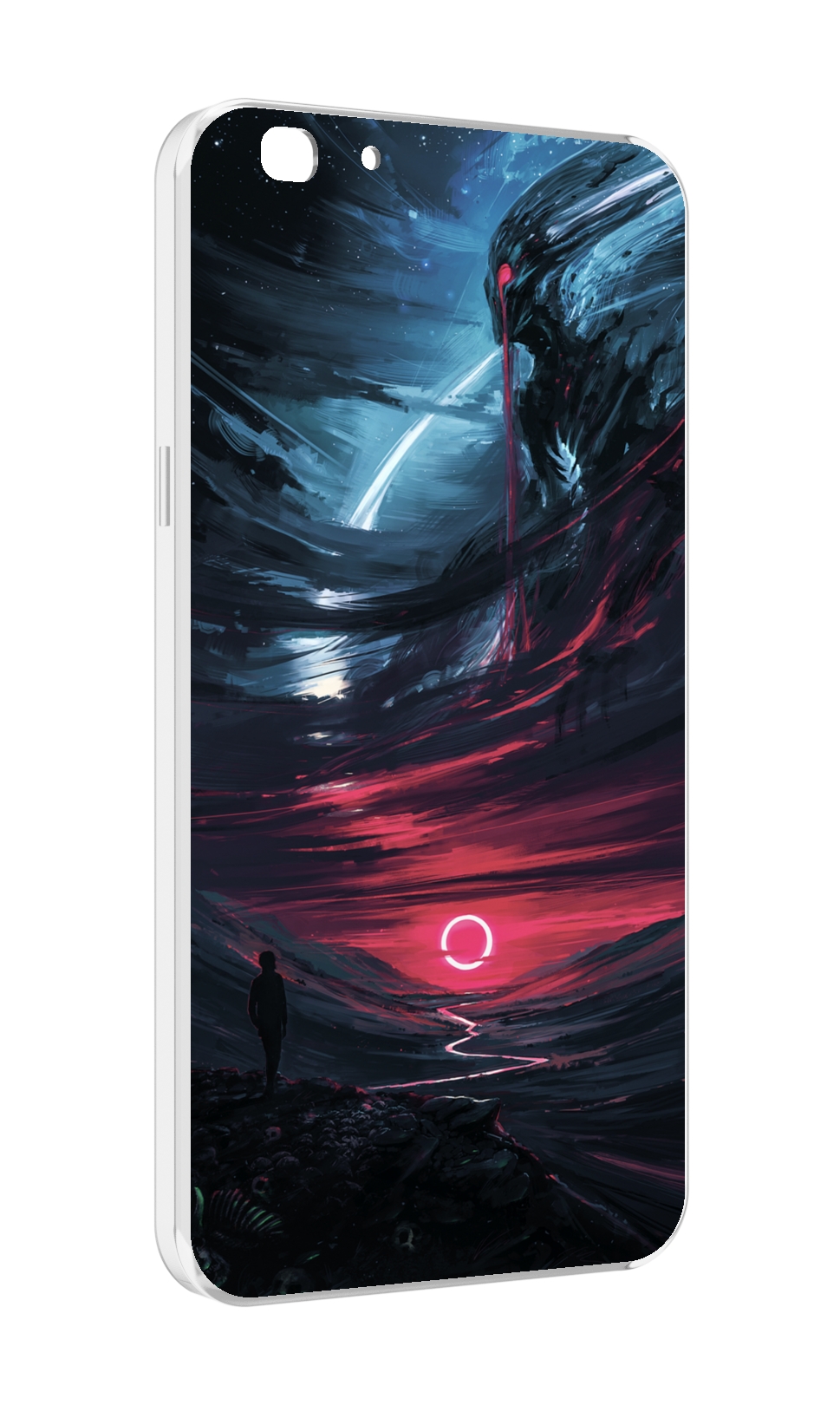 

Чехол MyPads страшный мир для Oppo A77/F3 (2017 год), Прозрачный, Tocco