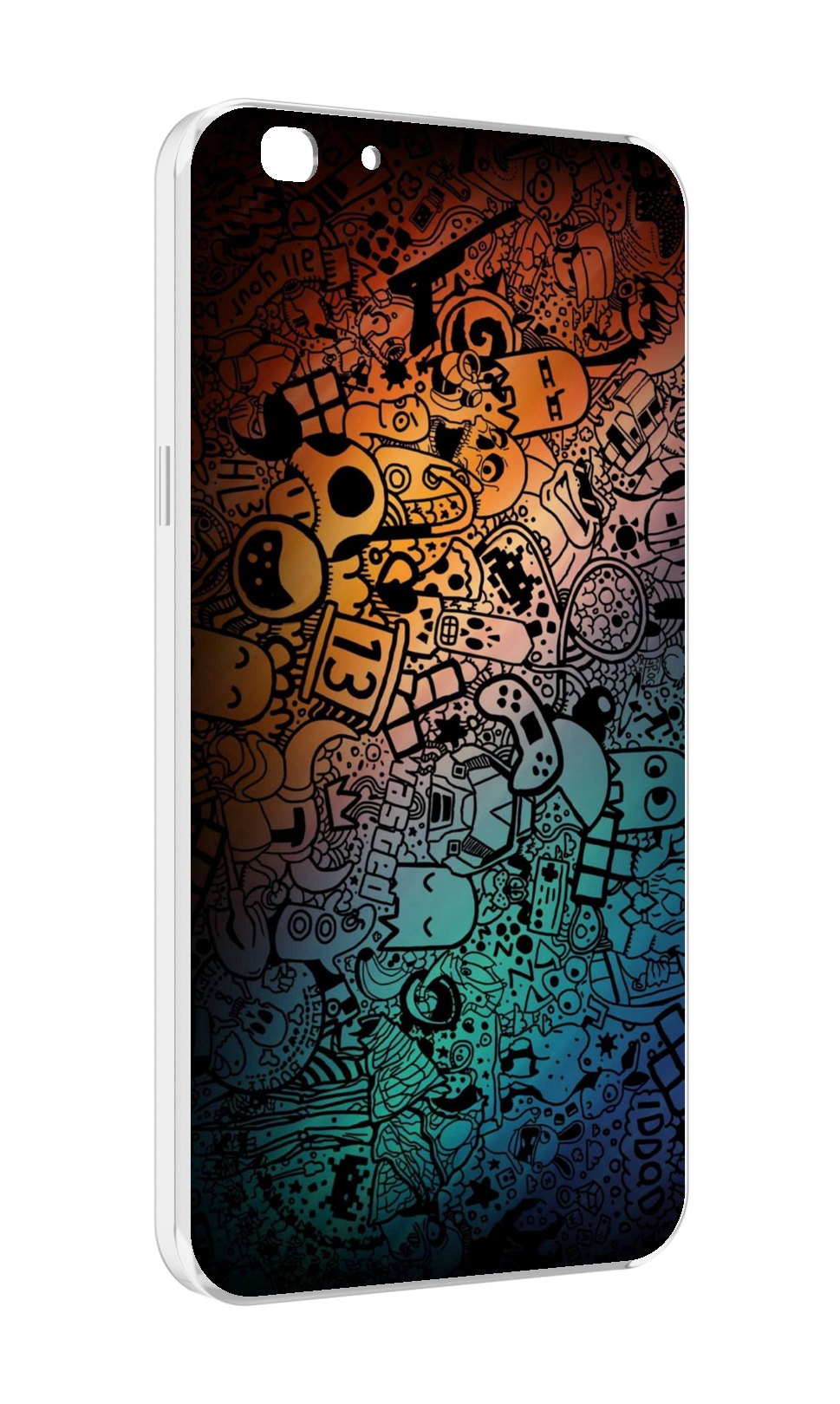 

Чехол MyPads стикеты в тени для Oppo A77/F3 (2017 год), Прозрачный, Tocco