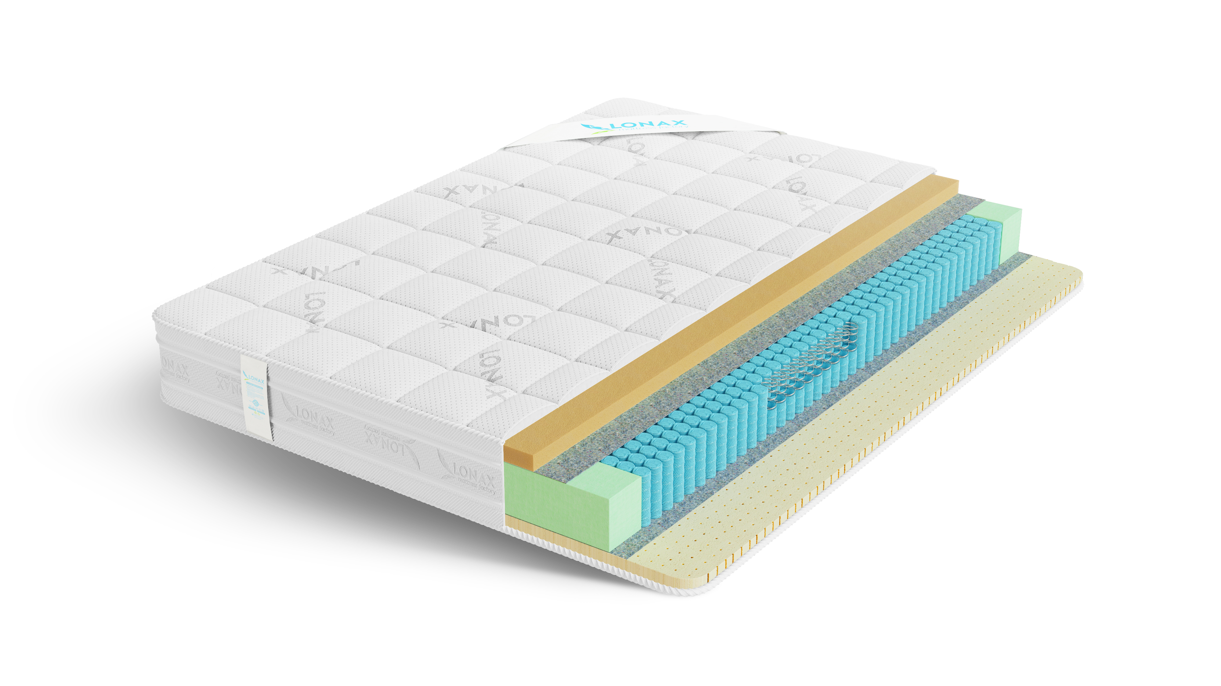 

Матрас пружинный Lonax MEMORY LATEX S1000/chstds_lonLMLS1000_95x140, Lonax MEMORY LATEX S1000