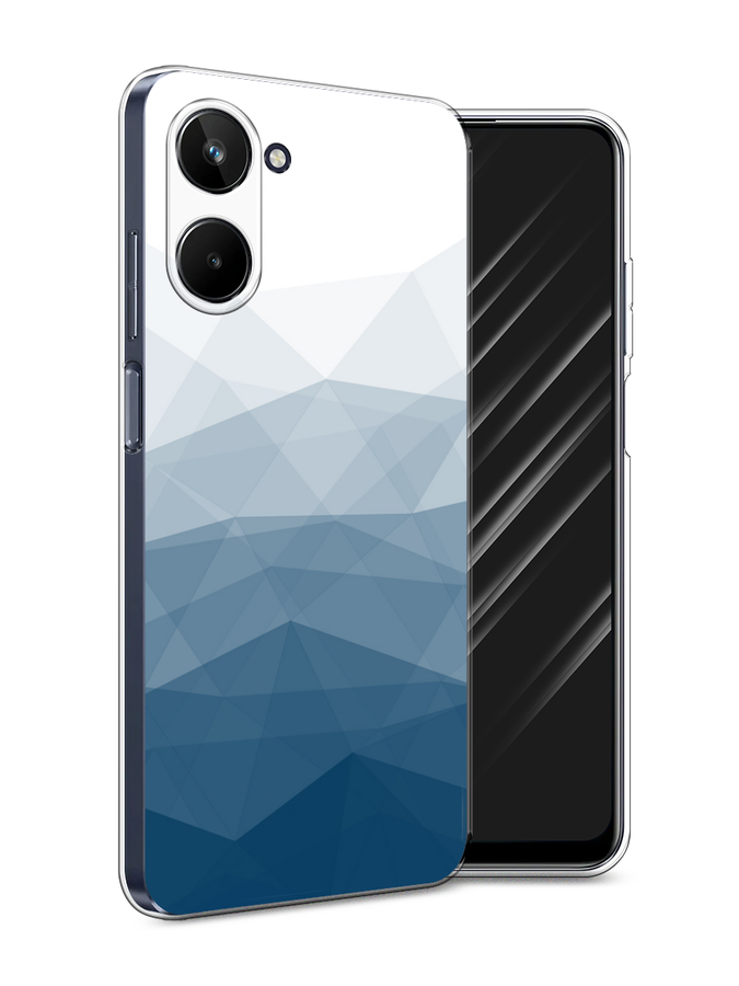

Чехол Awog на Realme 10 4G "Абстракция небо", Синий;голубой;белый, 2512150-3