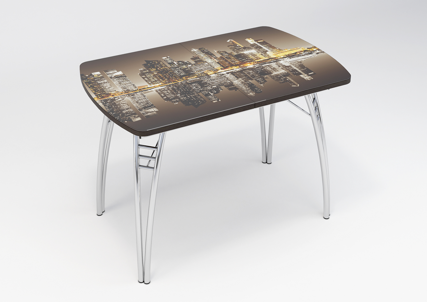 

Интерьер-центр Стол раздвижной с фотопечатью Город, НФ-00001143_000021962