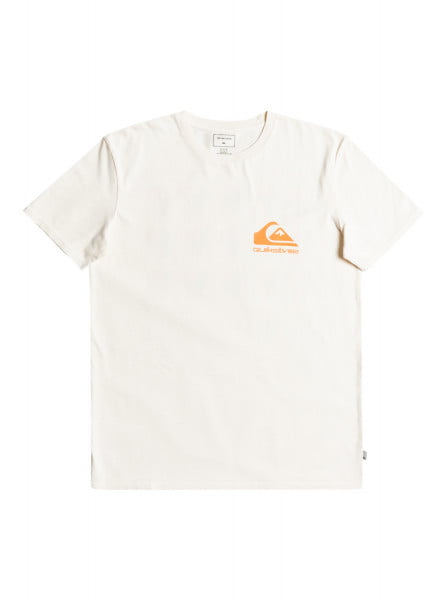 

Футболка мужская Quiksilver EQYZT06687 белая S, Белый, EQYZT06687