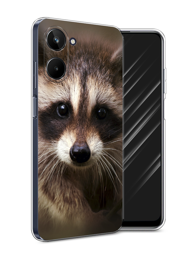 

Чехол Awog на Realme 10 4G "Енот", Коричневый, 2512150-1