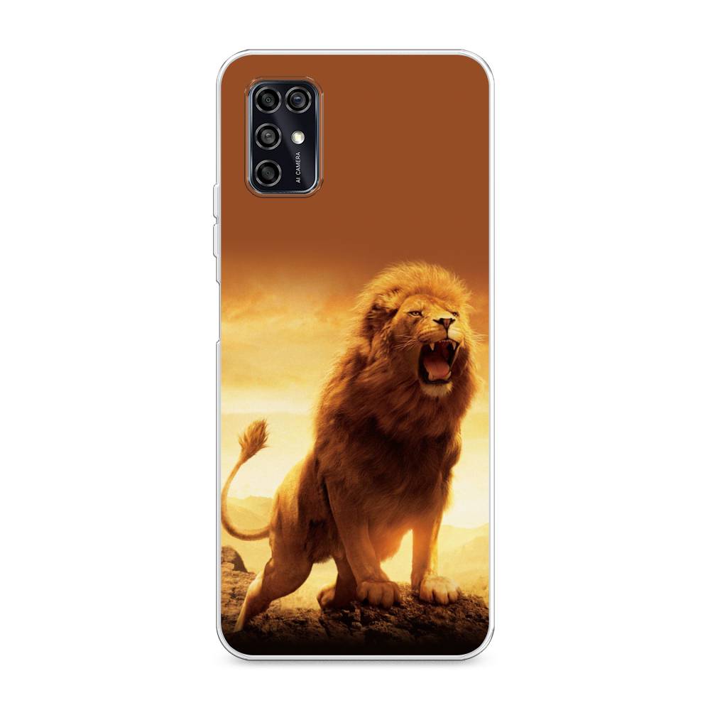 

Чехол для ZTE Blade V2020 Smart "Львиный рык", Коричневый;желтый;оранжевый, 133850-1