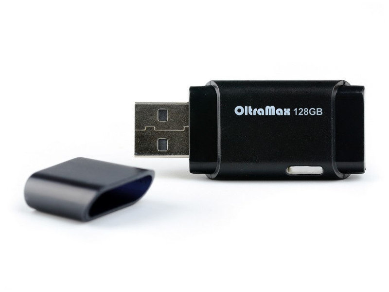 Флешка Oltramax OM-128GB-240-Black 128 ГБ (OM-128GB-240-Black)