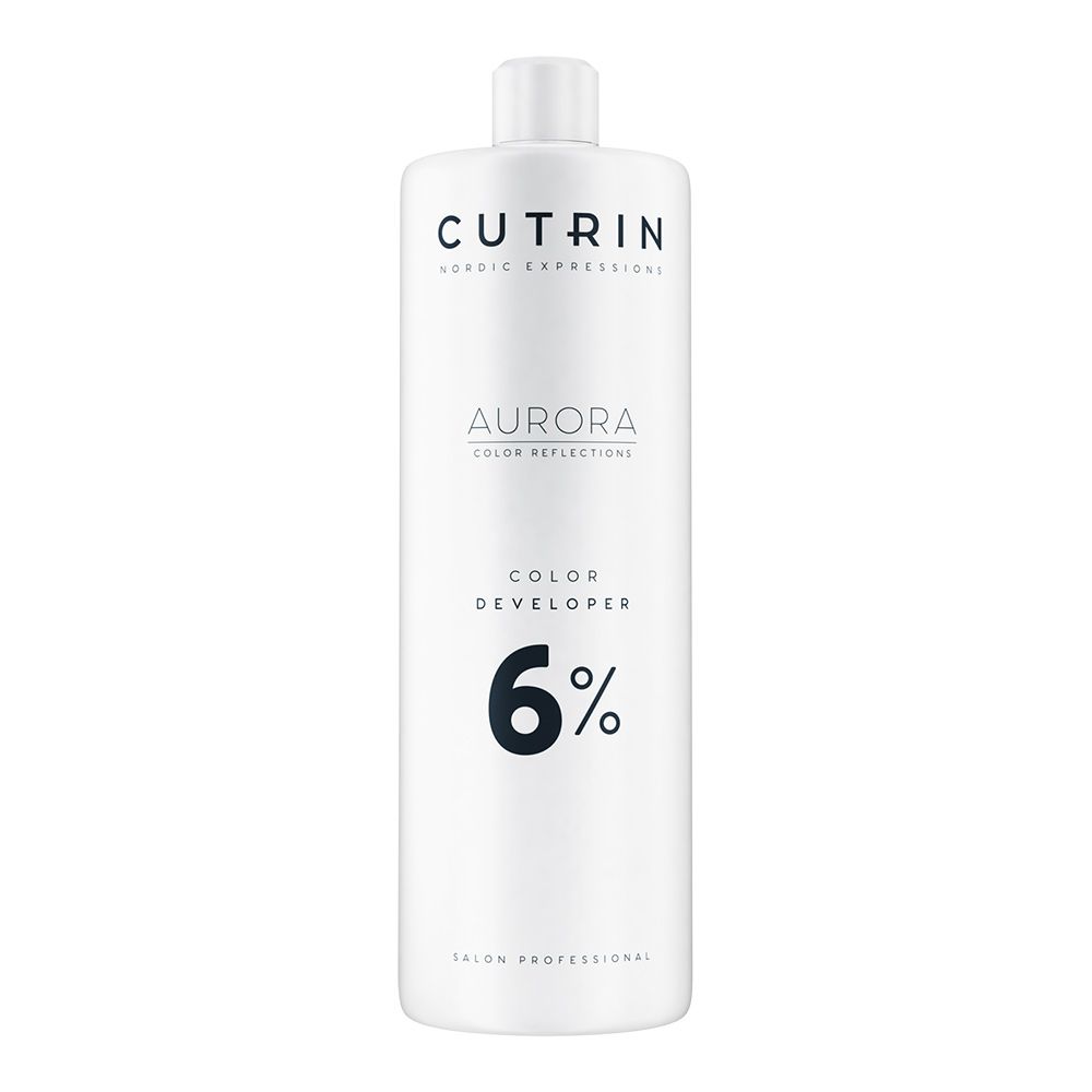 Проявитель Cutrin Aurora Color Developer 6% 1000 мл проявитель wella color touch 4% 1000 мл