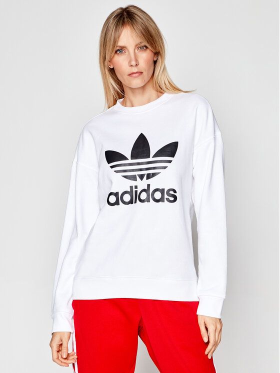 

Свитшот женский Adidas 0000207828315 белый 32 EU, 0000207828315