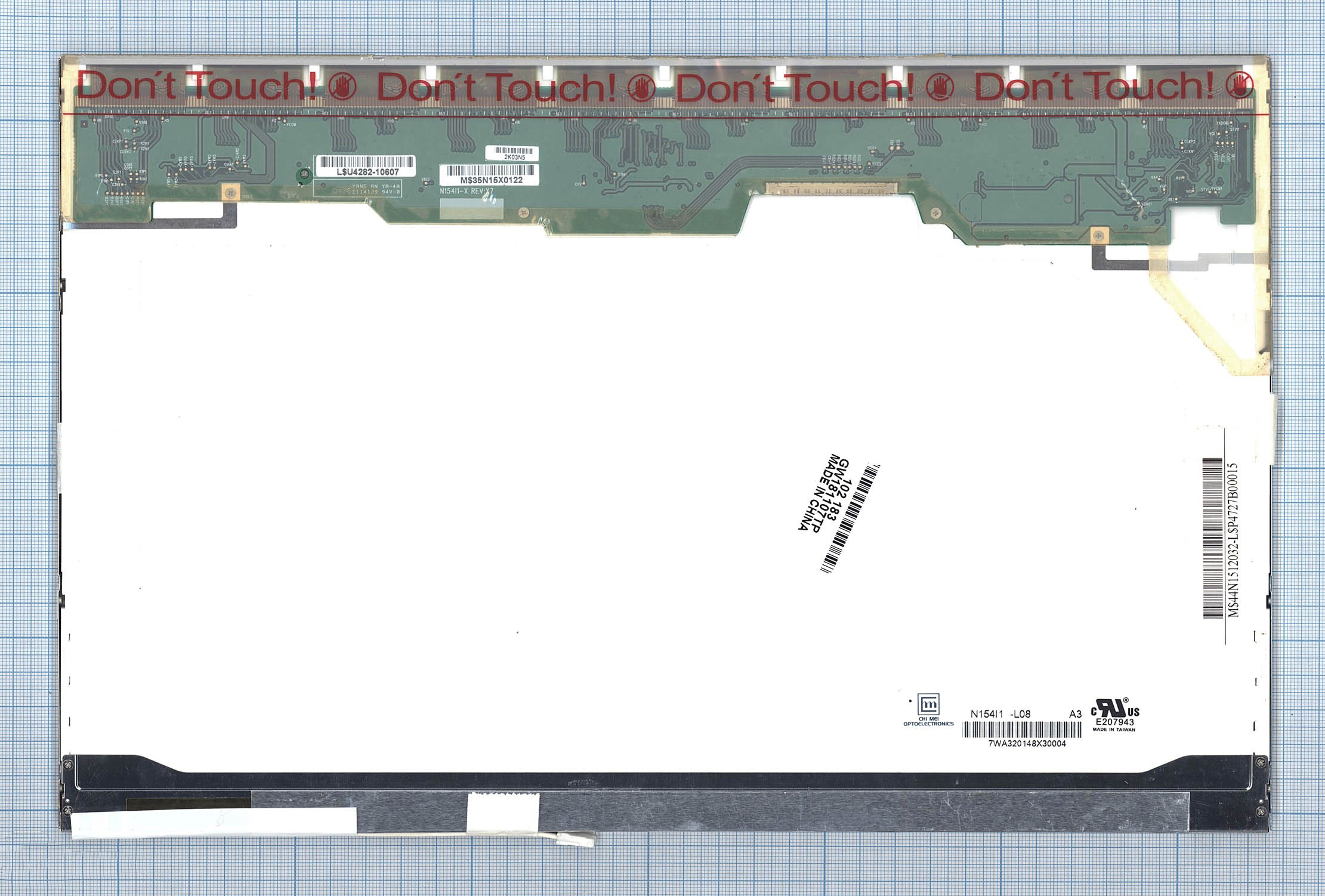 

Матрица OEM для ноутбука N154I1-L08 (10011278V), совместимая с p/n: N154I1-L08