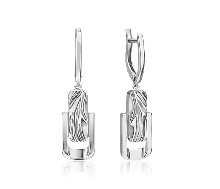 

Серьги подвески из серебра PLATINA jewelry 02-4960-00-000-0200, 02-4960-00-000-0200