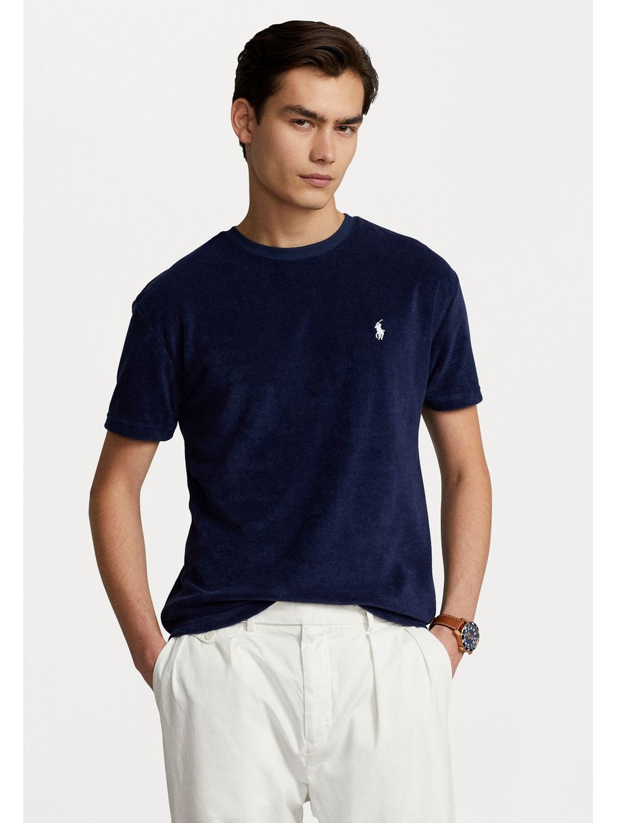 

Футболка мужская Polo Ralph Lauren PO222O0DT синяя L, Синий, PO222O0DT