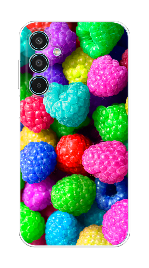 

Чехол на Samsung Galaxy M35 "Леденцовая малина", Фиолетовый;розовый;зеленый, 2110050-1