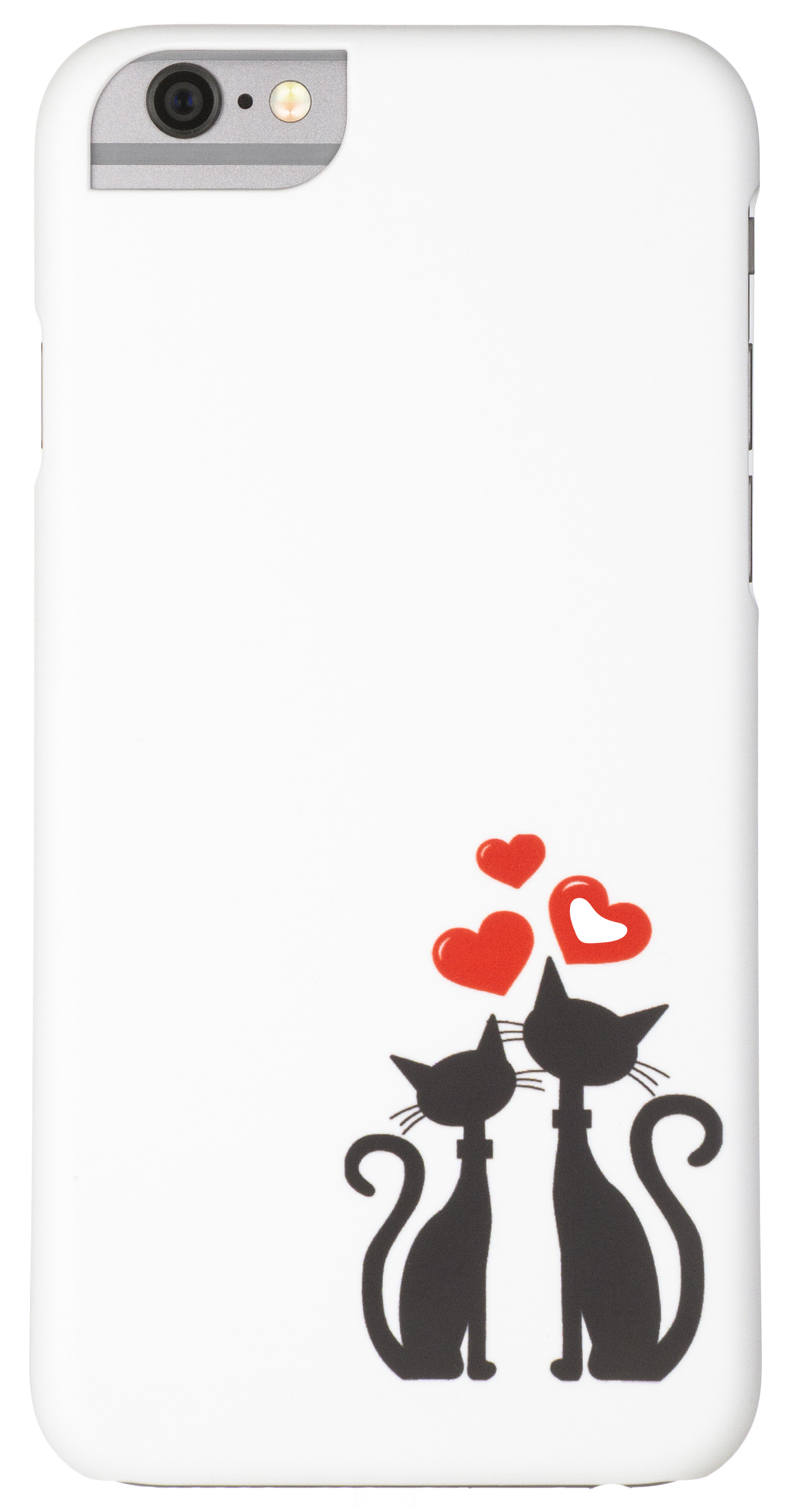 Чехол для iPhone 6/6s iCover Cats Silhouette Love