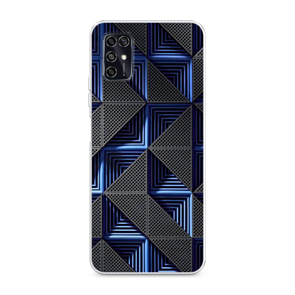 

Чехол для ZTE Blade V2020 Smart "IBM", Серый;синий, 133850-3