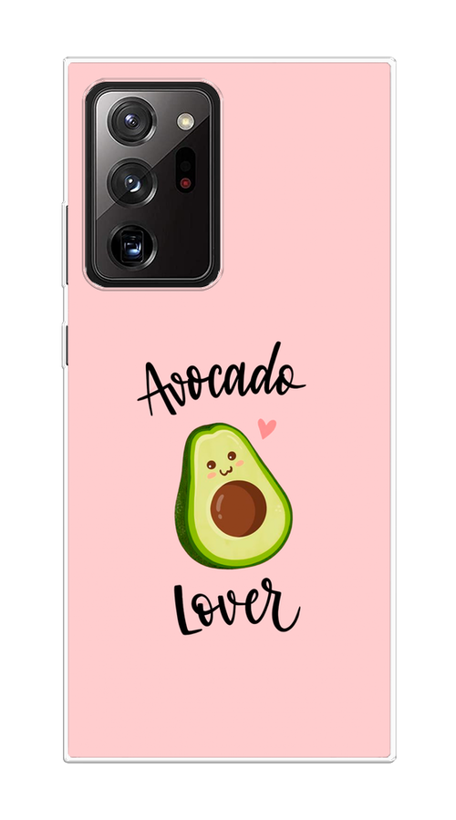 

Чехол на Samsung Galaxy Note 20 Ultra "Avocado lover", Розовый;зеленый, 2101050-1