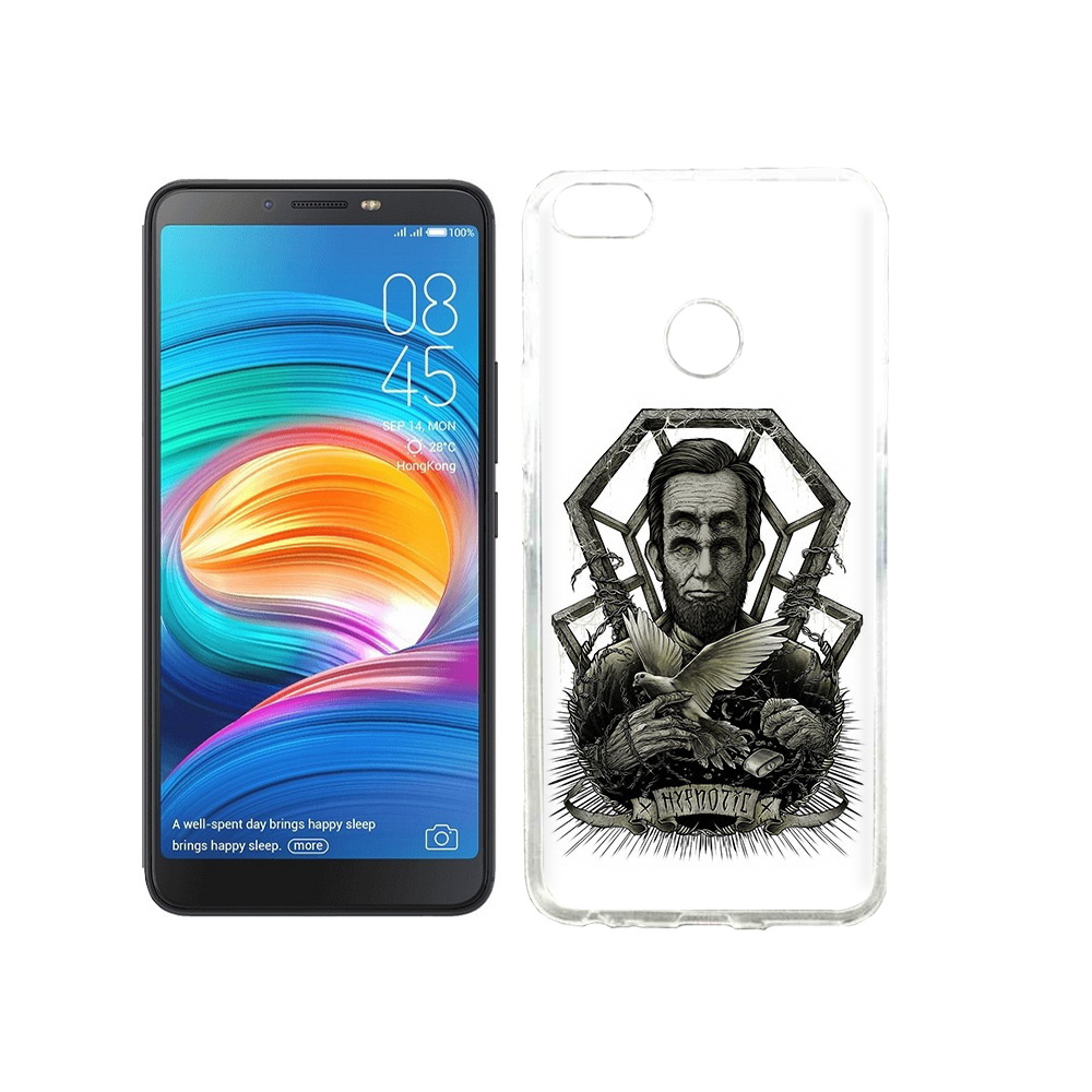 

Чехол MyPads Tocco для Tecno Camon X франклин абстракция, Прозрачный, Tocco