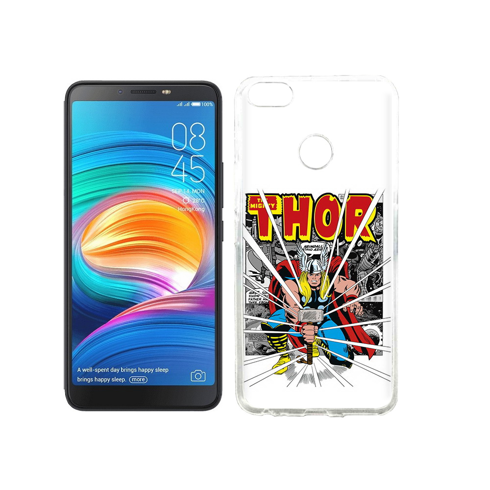 

Чехол MyPads Tocco для Tecno Camon X тор рисунок, Прозрачный, Tocco