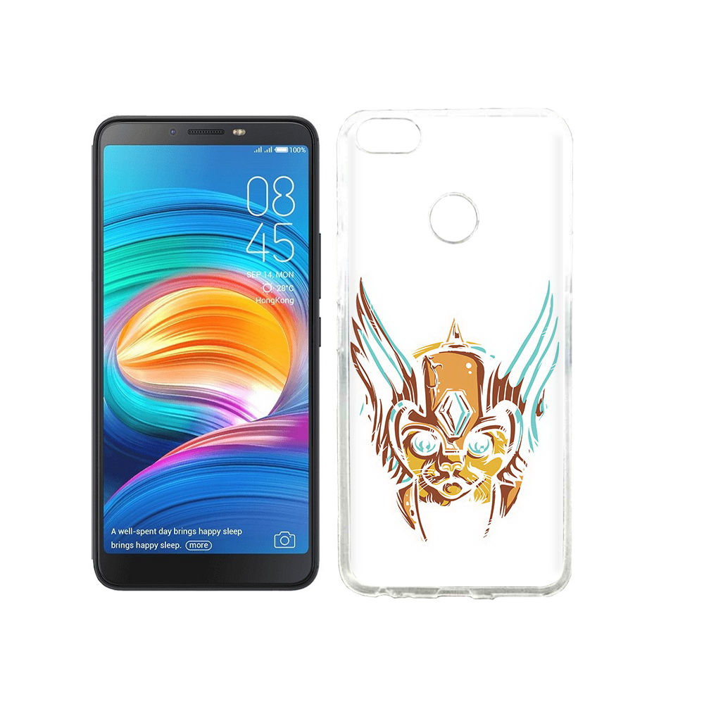 

Чехол MyPads Tocco для Tecno Camon X тор абстракция, Прозрачный, Tocco