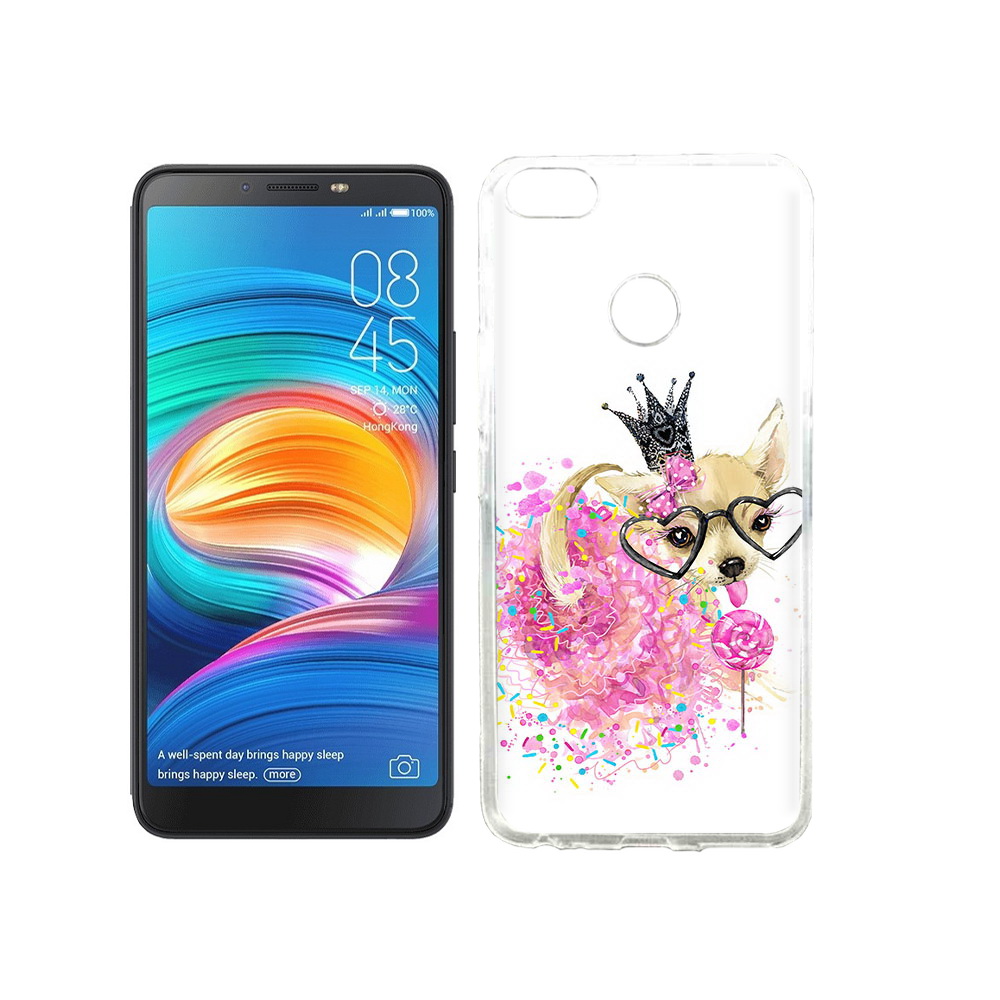 

Чехол MyPads Tocco для Tecno Camon X сладкая принцесса, Прозрачный, Tocco