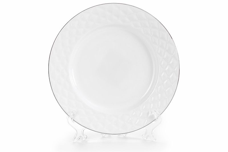 фото Тарелка десертная jewel суфле 20,5 см костяной фарфор пс0037-28