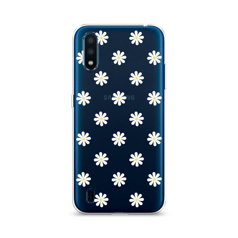 

Чехол Awog "Маленькие ромашки" для Samsung Galaxy M01, 2101150-8