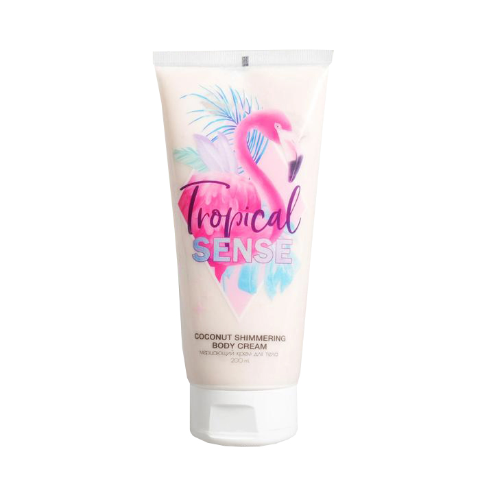 фото Мерцающий крем для тела tropical sence, 200 мл 4871235 beauty fox