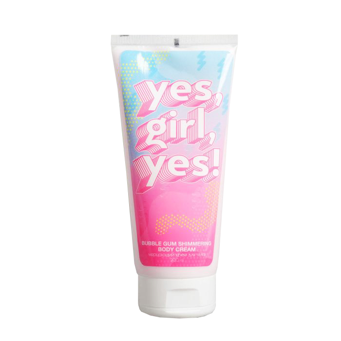

Мерцающий крем для тела Yes, girl, yes!, 200 мл 4871234