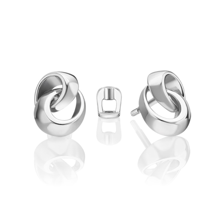 

Серьги пусеты из серебра без вставки PLATINA jewelry 02-4950-00-000-0200, 02-4950-00-000-0200