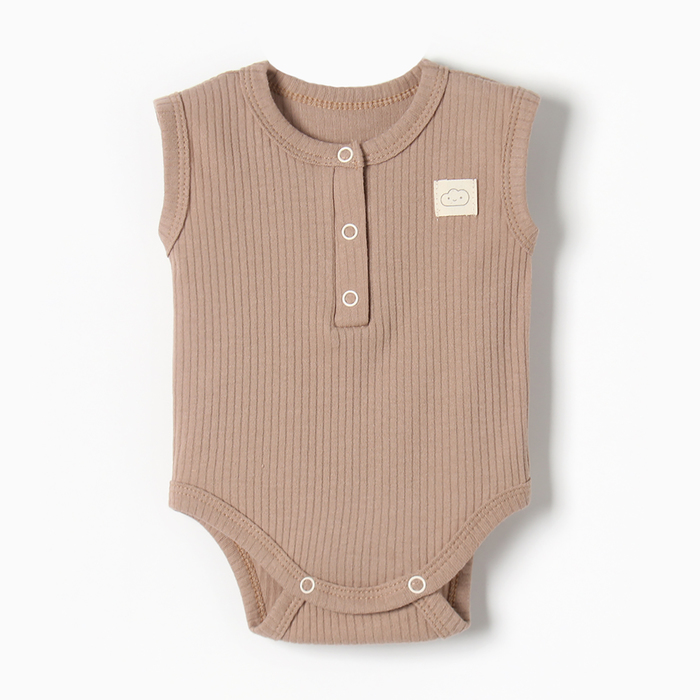 

Боди детское Крошка Я BASIC LINE, Коричневый, 80, BASIC LINE