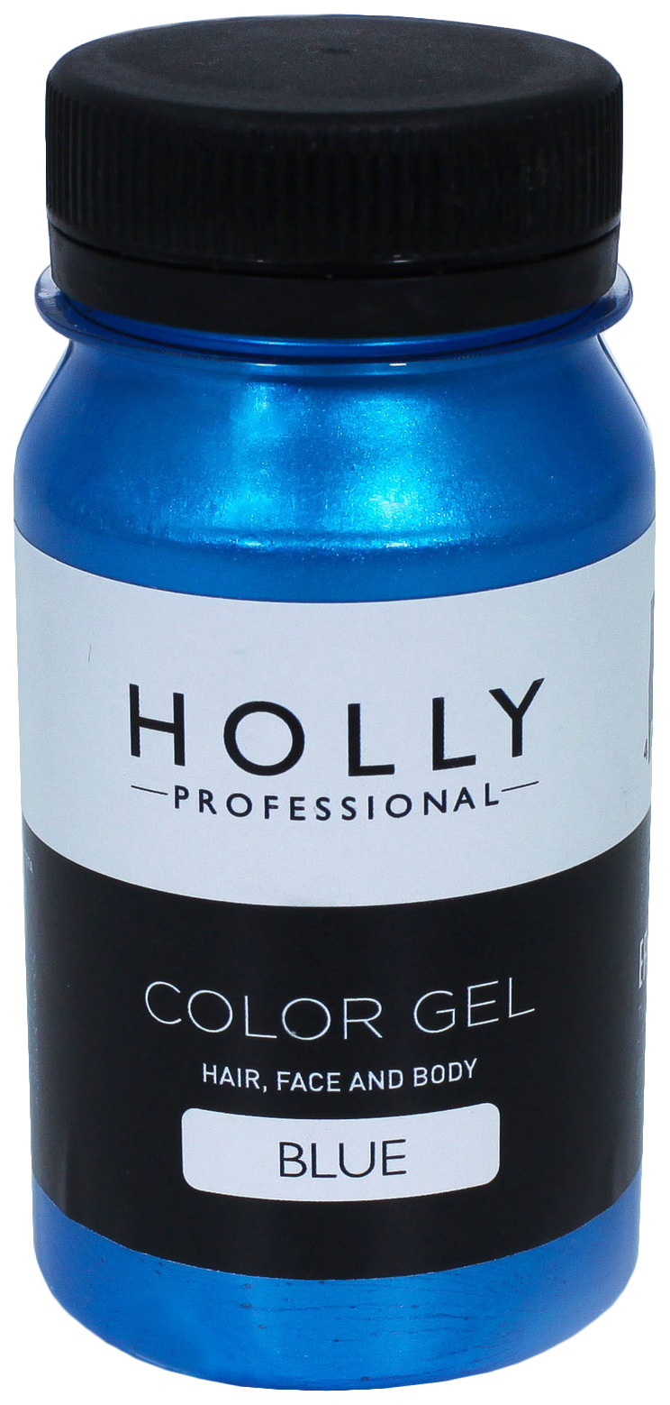 

Декоративный гель для волос, лица и тела Holly Professional, Blue, 100 мл 7138947