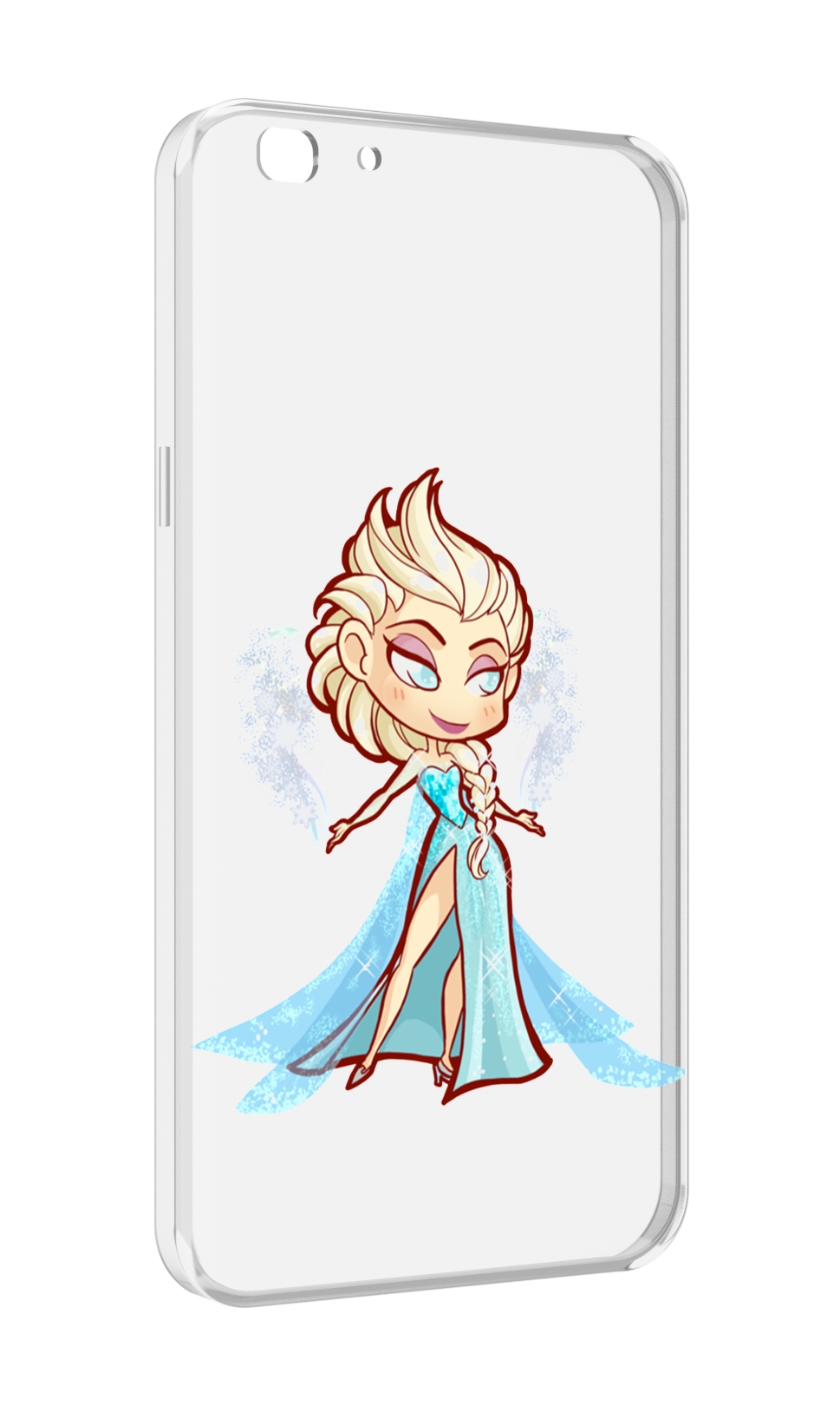 

Чехол MyPads снежная-принцесса женский для Oppo A77/F3 (2017 год), Прозрачный, Tocco