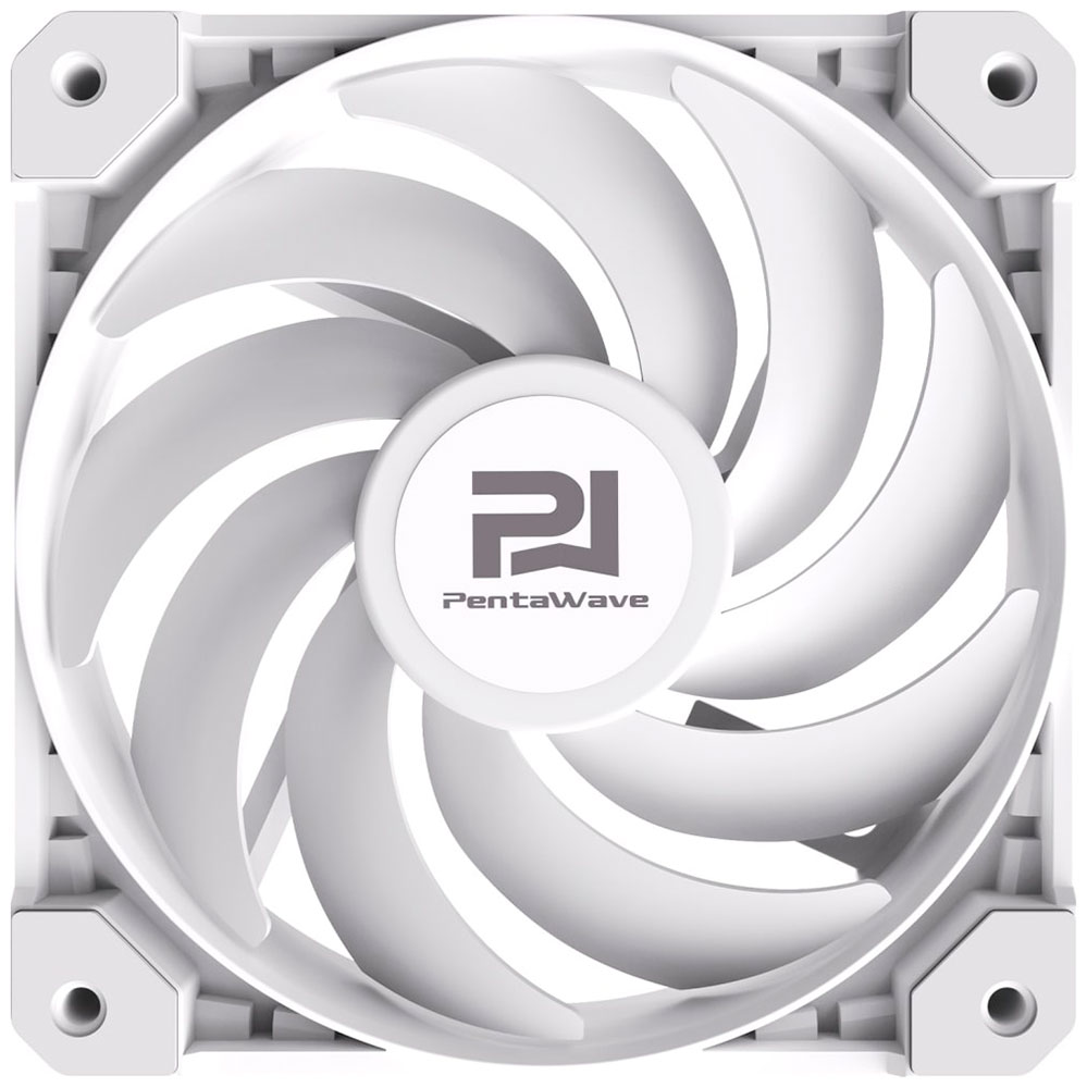 

Корпусной вентилятор PentaWave PF-S12W, PentaWave PF-S12W PWM 120 mm White