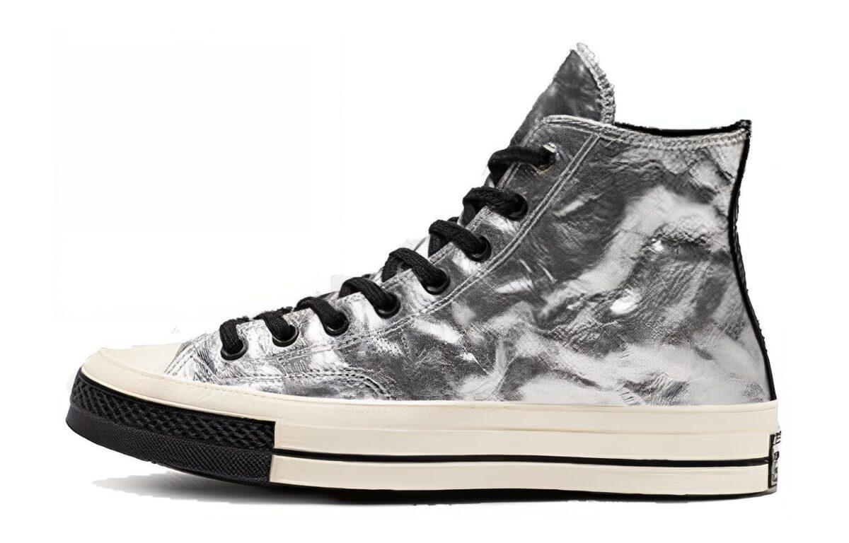 

Кеды унисекс Converse 1970s серебристые 39.5 EU, Серебристый, 1970s