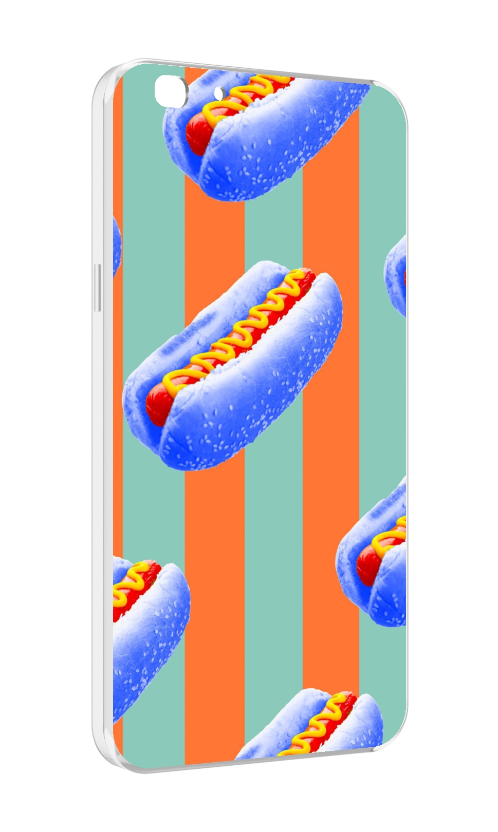 

Чехол MyPads синие хотдоги для Oppo A77/F3 (2017 год), Прозрачный, Tocco